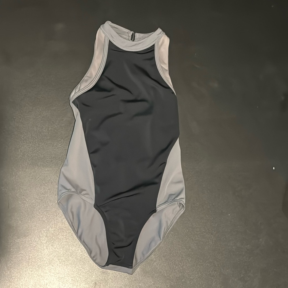 Balera MC black and grey leotard
